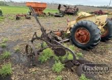 ANTIQUE BREAKING PLOW,  SINGLE BOTTOM