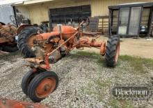 ALLIS CHALMERS B SALVAGE TRACTOR,