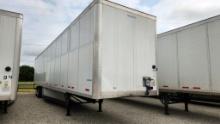 2023 WABASH DRY BOX VAN TRAILER,  53', SLIDING TANDEM AXLES, AIR RIDE, REAR