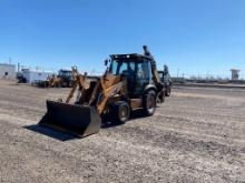 2007 CASE 580M II BACKHOE,  UP# TLH3883, S# N7C423883, 8855 HRS SHOWING ON