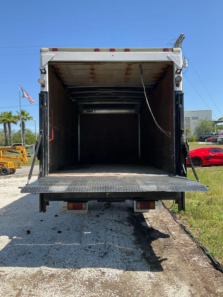 2007 ISUZU NPR BOX TRUCK, DIESEL AUTOMATIC, APPROX GVWR 14,500LBS, BOX BODY APPROX 16FT, POWER LO...