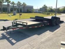 UNUSED 2024...CARRY-ON TILT TRAILER TYPE TRA/REM 7X22HDEQTILT14K, APPROX GVWR 14000LBS, APPROX 22...