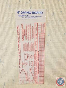 Diving Board Measuring 71"X 17"