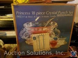 Princess Crystal Punch Set, Bunn Coffee Maker