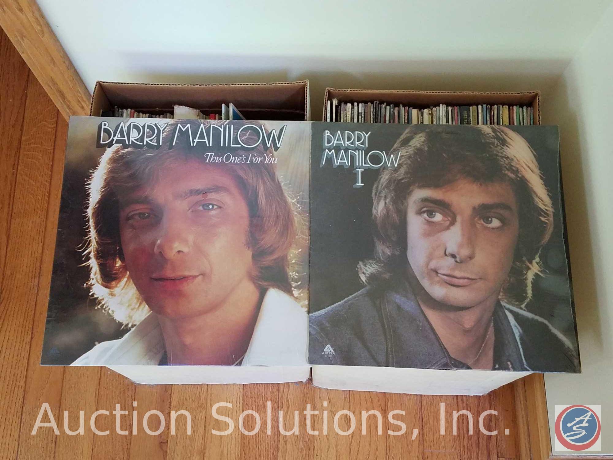 Assorted 3 1/2 LP Records Incl. Titles Such As "Little Toot", "Barry Manilow: This One's For You",
