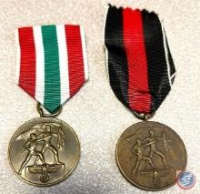 WW2 Sudetenland Medal and Return of Memel Commemorative Medal