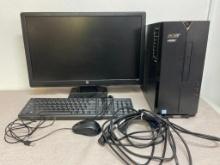 Acer TC-855-UA91 Computer and Monitor