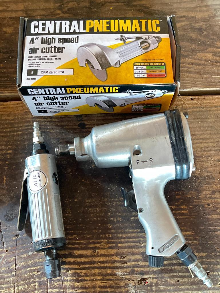 Group of 3 Pneumatic Tools