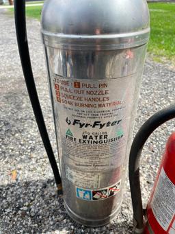 Group of 2 Fire Extinguishers