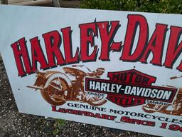 Fiberglass Harley Davidson Sign