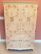 Wooden Media Center Armoire