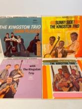 Group of 4 Kingston Trio Vinyl Records