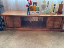 Vintage Wooden Coffee Table