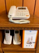 Group of VTech and AT&T Phones