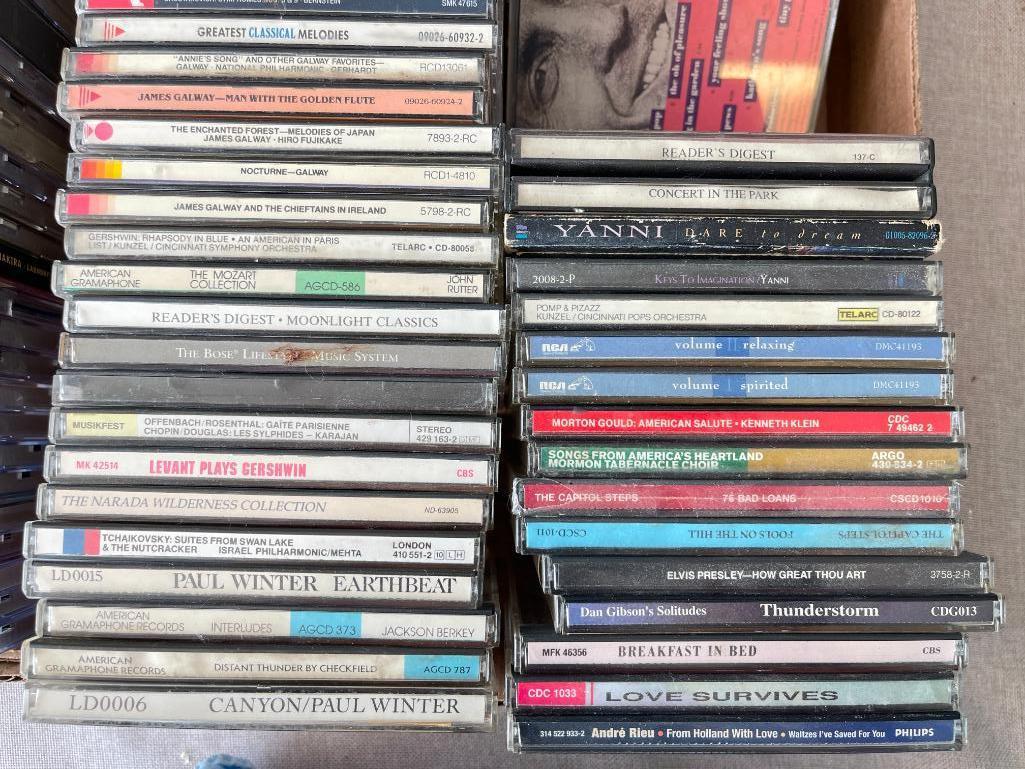 Group of Music CDs