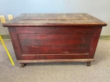 Vintage Wooden Trunk