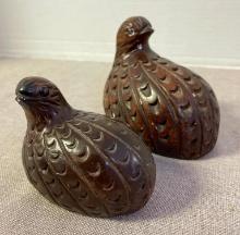 Group of 2 Wooden Birds