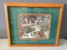 "The Forest Has Eyes" Framed Bev Doolittle Print