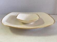 Vintage Lenox Chip/Dip bowl