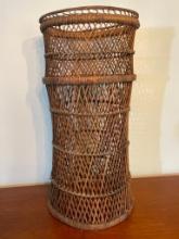 Wicker Plant Stand