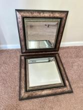 Pair of Decorative Wall Mirrors