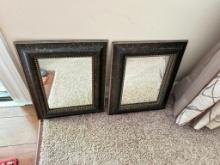Pair of Small Decorative Mirrors