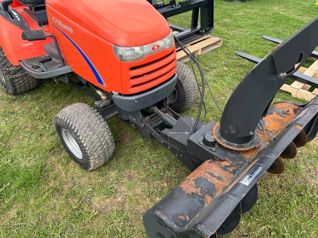 Simplicity Legacy Garden Tractor