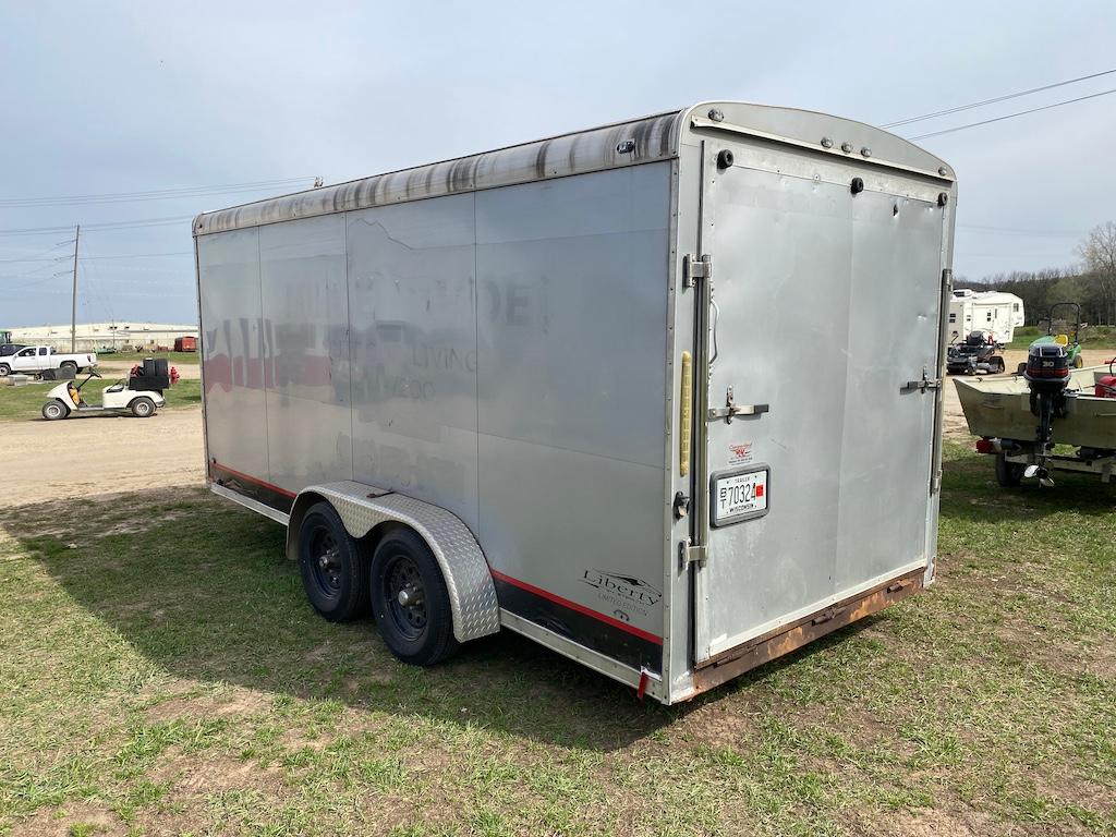 2015 Liberty Enclosed Trailer