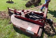 #3602 HARDEE MOWER T960 LT 5' DECK PTO DRIVEN 3 PT MOUNT SOLID RUBBER WHEEL