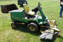 #3608 JOHN DEERE 725 LIQUID COOLED VTWIN KAWASAKI ENG OHV FD 590 V 54" CUT