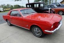 #2702 1966 MUSTANG MOSTLY ALL ORIGINAL  200 6 CYL REBUILT ENG AUTOMATIC SHO