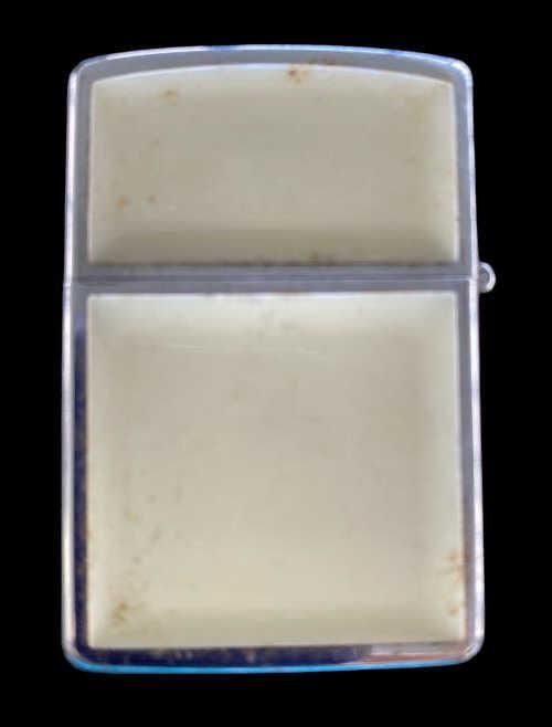 1996 Zippo Lighter with a Cream Colored Acrylic