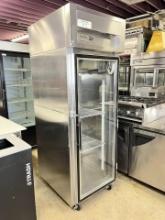 Delfield Glass Dopr Refrigerator