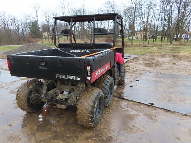 2009 POLARIS Ranger 6x6 ATV, VIN# 4XARF68A994738950, powered by Polaris 700 V-Twin EFI gas engine