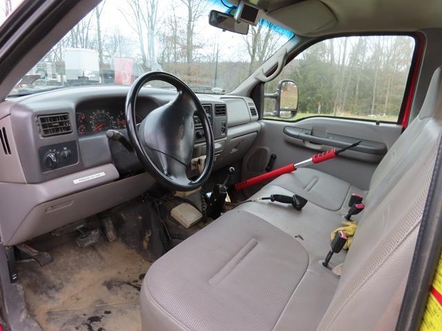 1999 FORD Model F-450XL Super Duty, 4x4 Dump Truck, VIN# 1FDXF47F0XEC91901, powered by Power Stroke