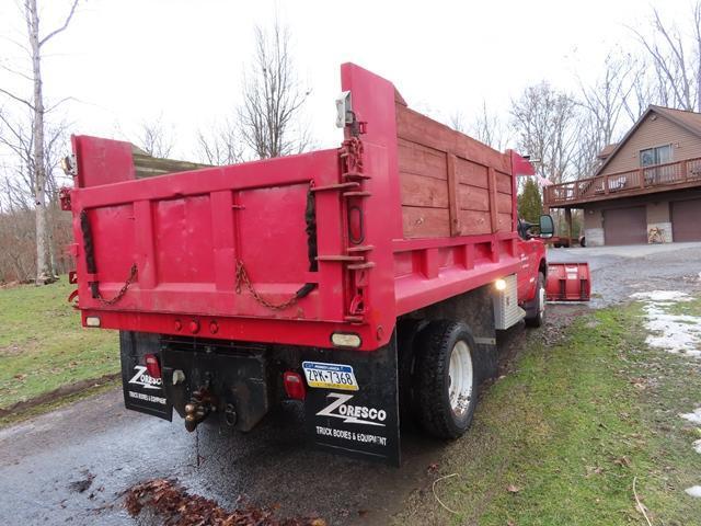 1999 FORD Model F-450XL Super Duty, 4x4 Dump Truck, VIN# 1FDXF47F0XEC91901, powered by Power Stroke