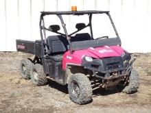 2010 POLARIS Ranger 6x6 ATV, VIN# 4XAHR76A9A4192571, powered by Polaris 800 EFI gas engine and