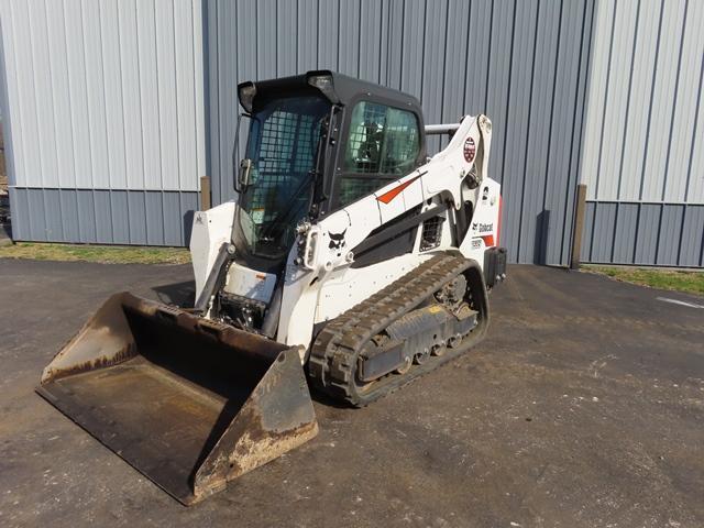 2019 BOBCAT Model T595 Crawler Skid Steer Loader, s/n B3NK30196, powered by Bobcat 4 cylinder diesel