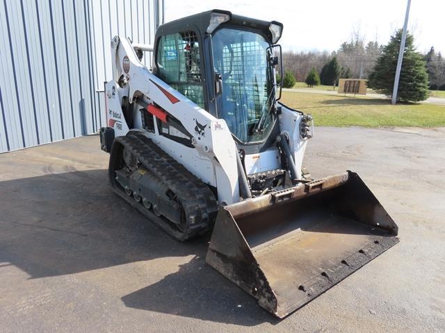 2019 BOBCAT Model T595 Crawler Skid Steer Loader, s/n B3NK30196, powered by Bobcat 4 cylinder diesel