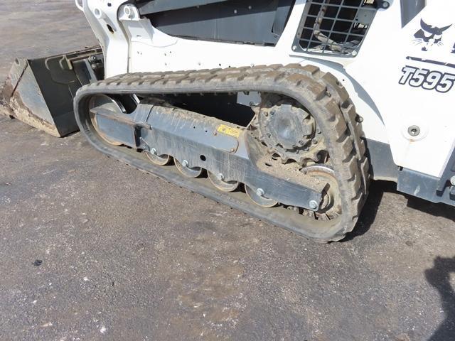 2019 BOBCAT Model T595 Crawler Skid Steer Loader, s/n B3NK30196, powered by Bobcat 4 cylinder diesel