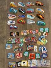 Boy Scout Patches, Lighters, Small Metal Figures