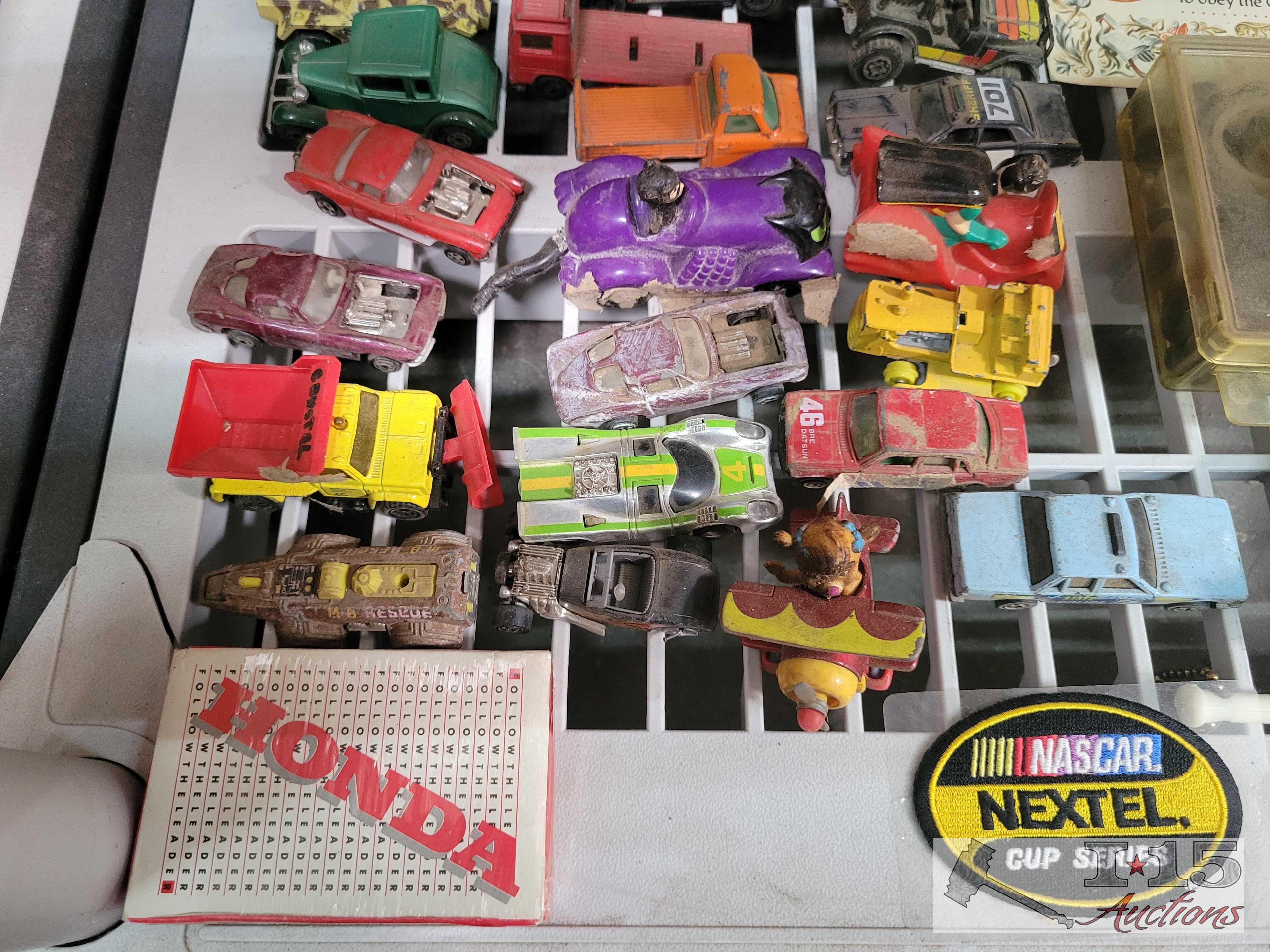 Toy Cars, Patches, Cards