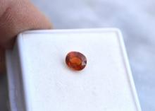 1.34 Carat Oval Cut Spessartite Garnet