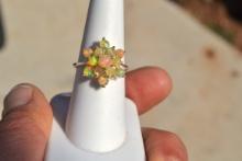 Opal Ring in Sterling Silver