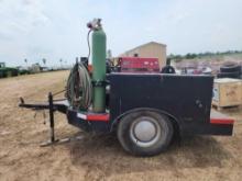 Lincoln Electric Ranger Welder on Tongue Pull Single-Axel Trailer