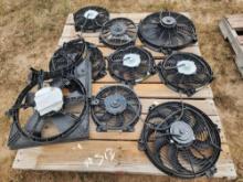 1 Pallet Consisting Radiator Cooling Fans