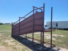 19' long x 4' height Livestock Loading Chute