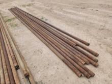 (10) Oil Field Pipes...2 x 3/8