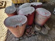 Massey Ferguson Planter Boxes and Plates...(1) Pallet