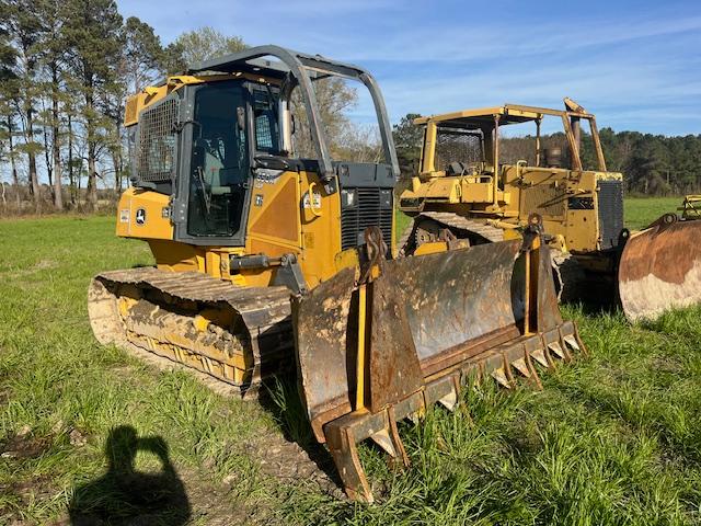 JD 650K LGP DOZER FORESTRY PACKAGE CAB ROOT RAKE 4235 HRS SN: 246776